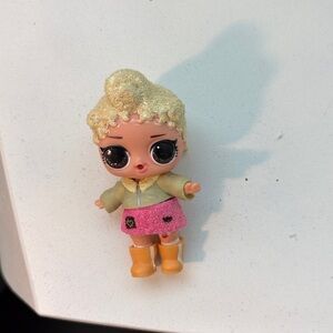L.O.L. Surprise! Doll with Pink Skirt and Gold Hair